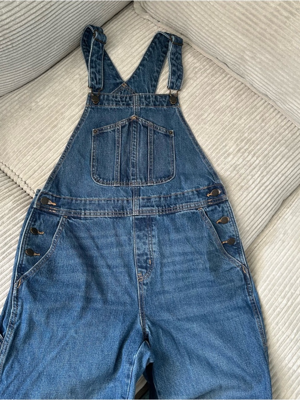 Old Navy Women’s Classic Blue Denim Overalls
